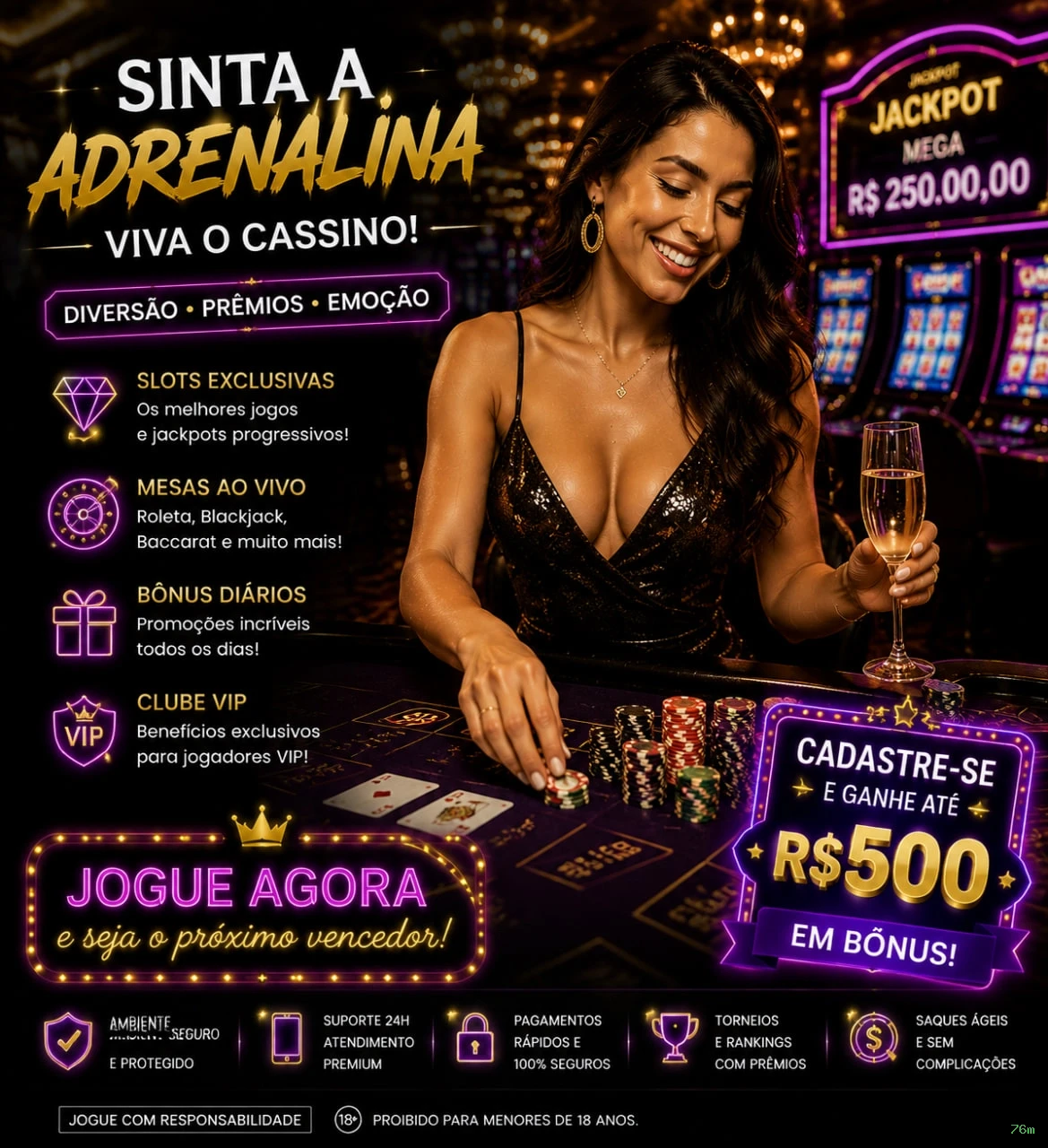 Dicas para ganhar na 76m